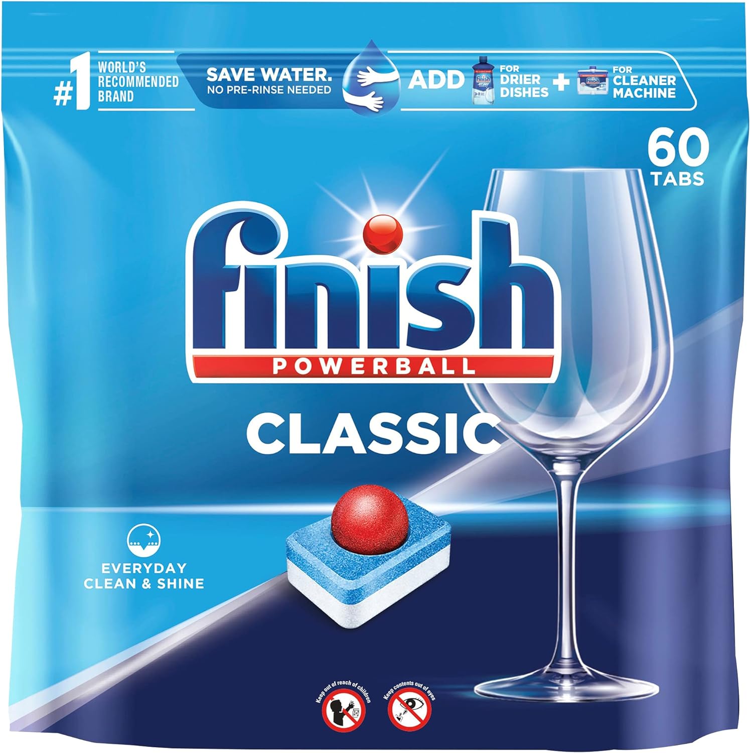 Finish Powerball Classic - 60ct/3pk