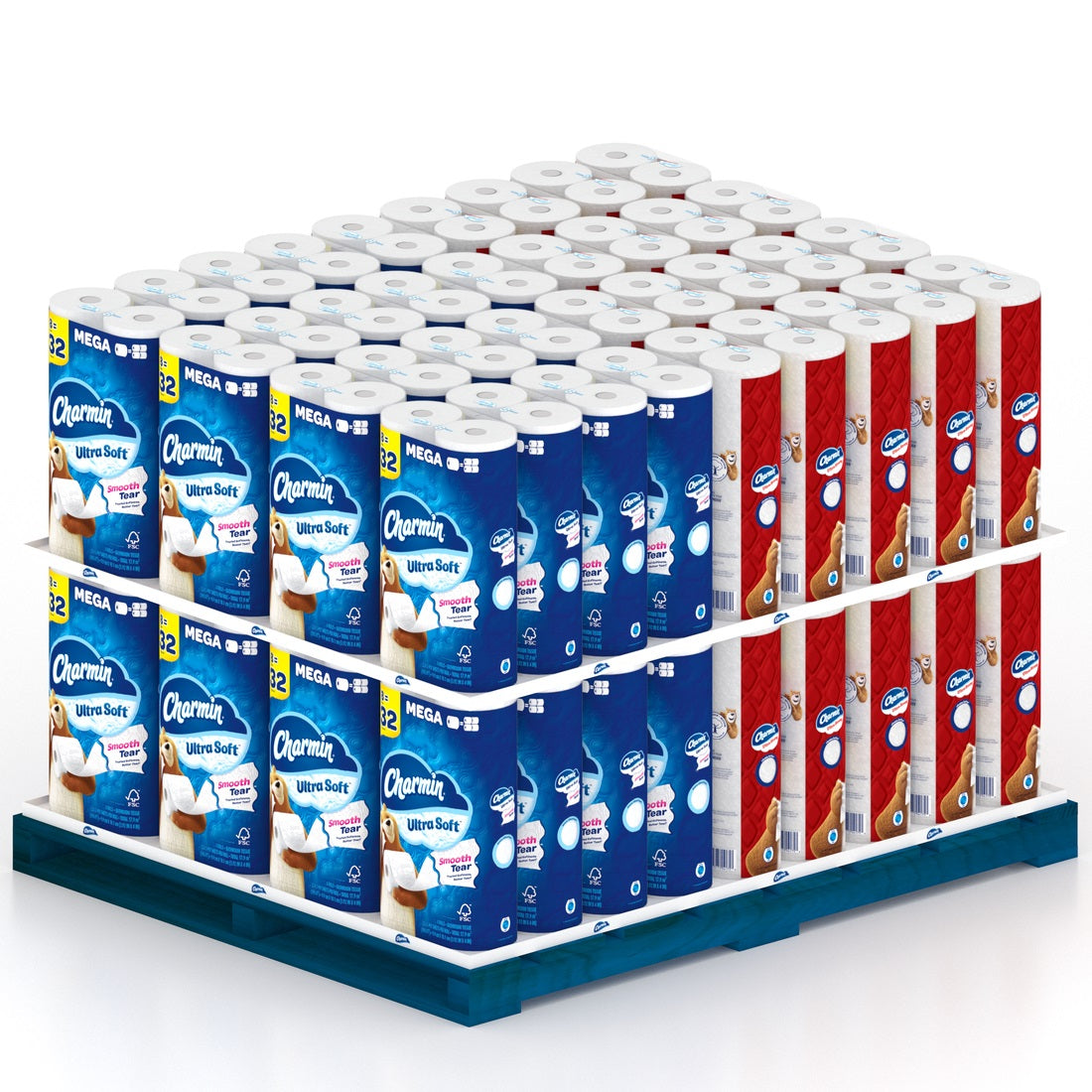 Charmin Ultra Soft Toilet Paper 8 Mega Rolls 224 Sheets Per Roll US - 8ct/1pk