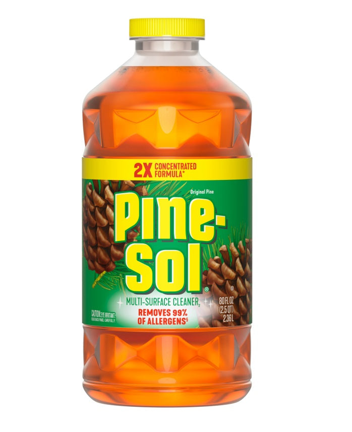 Pine-Sol Cleaner Citric Acid Formula Pine Scent - 80oz/6pk