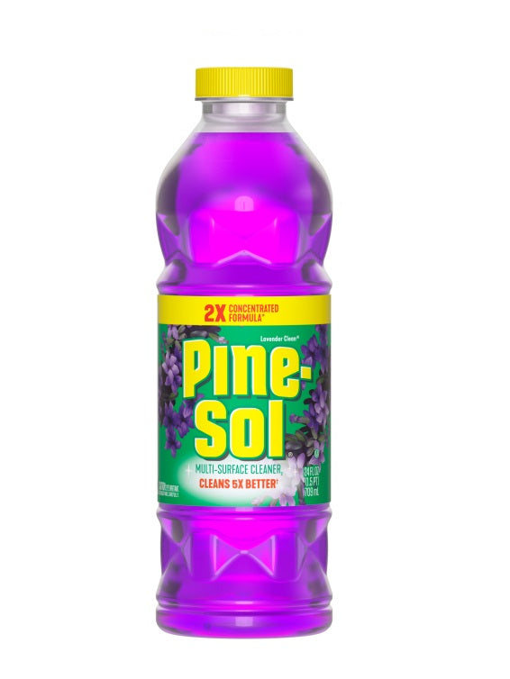 Pine-Sol Cleaner Citric Acid Formula Lavender Scent - 24oz/12pk