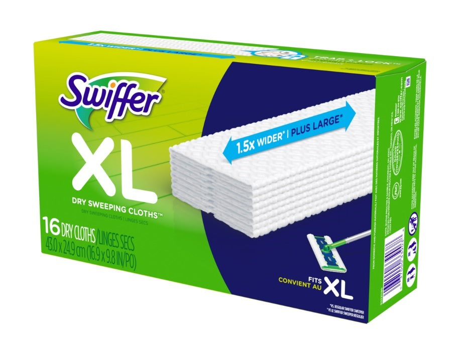 Swiffer SWEEPER XL DRY CLOTH REGULAR - 16ct/4pk