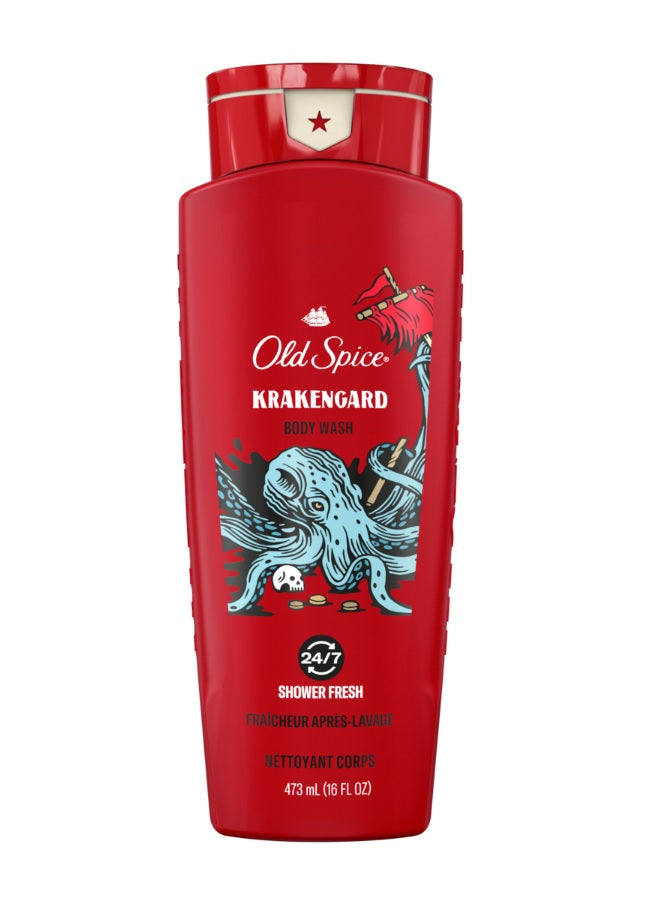 Old Spice Body Wash Wild Collection Krakengard - 16oz/4pk