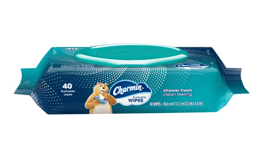 Charmin Flushable Wipes - 40ct/6pk