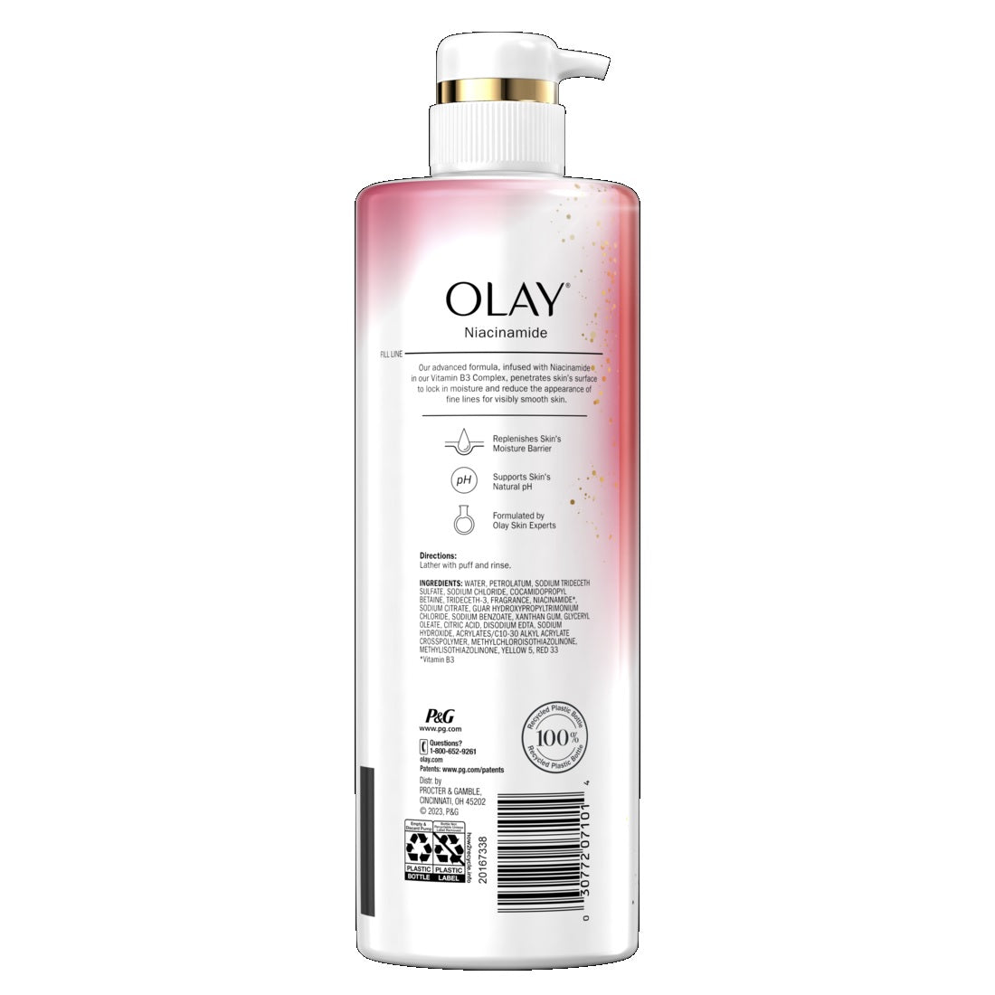 Olay Age Defying Body Wash with Niacinamide - 20oz/4pk