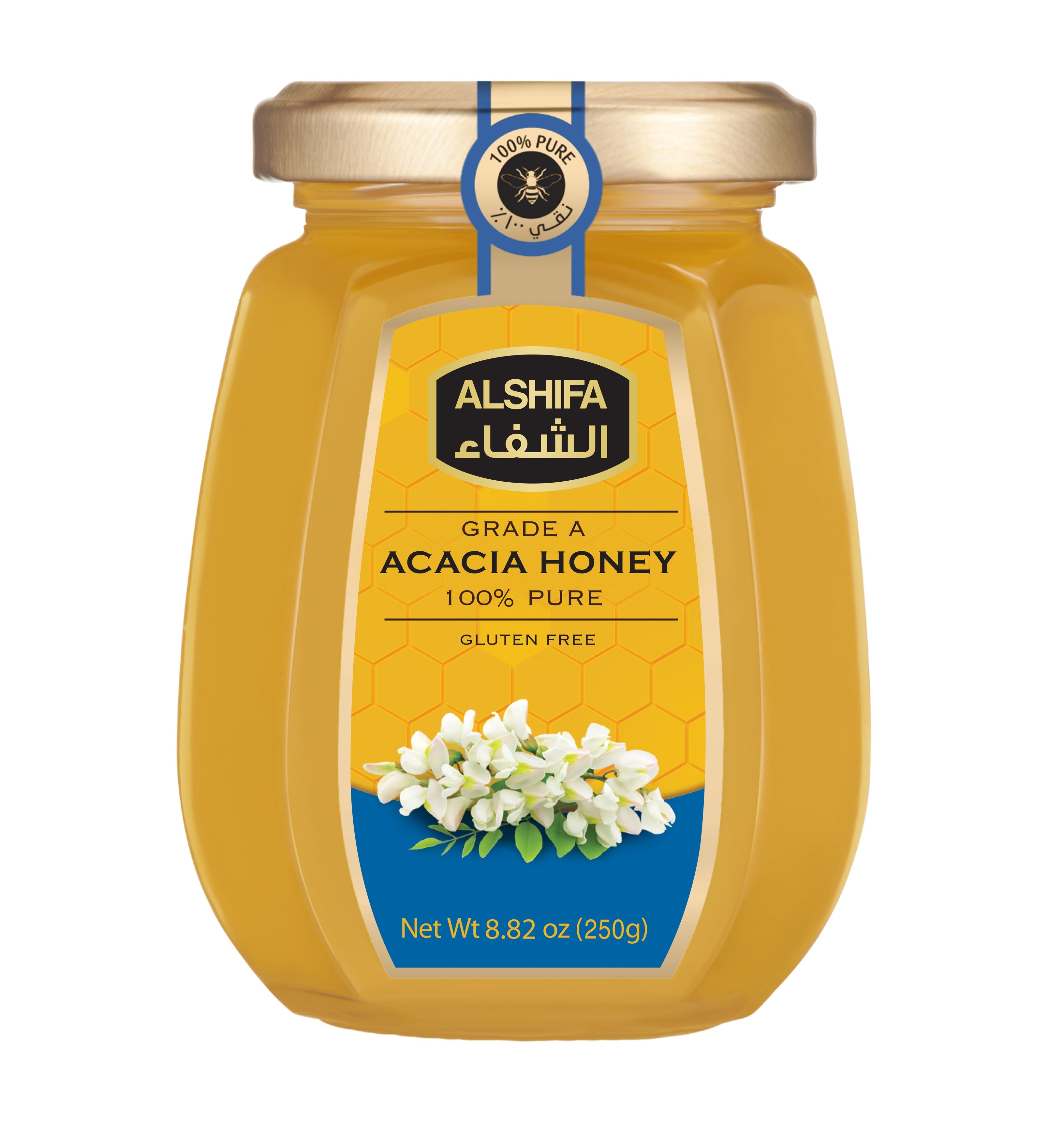 AlShifa Acacia Honey - 250gm/12pk