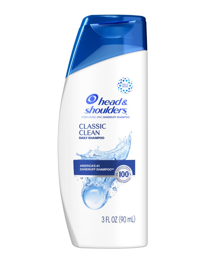 Head & Shoulders Classic Clean Anti-Dandruff Shampoo - 3oz/24pk