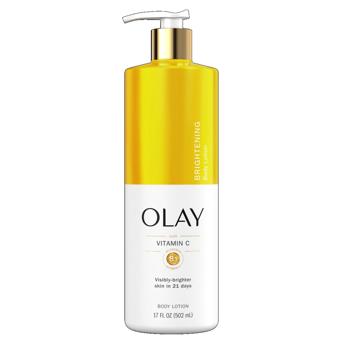 Olay Revitalizing & Hydrating Hand and Body Lotion with Vitamin C Pump - 17oz/4pk