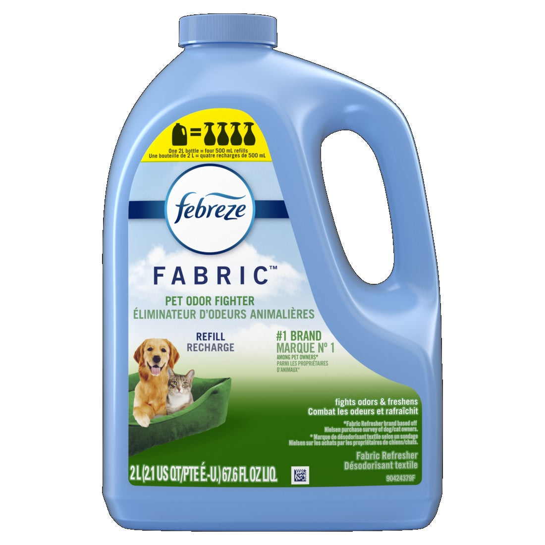 Febreze Fabric Pet Odor Eliminator Refill - 67.62oz/2pk