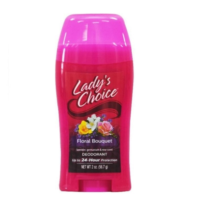Lady's Choice Deodorant Stick Floral Obsession - 2oz/12pk