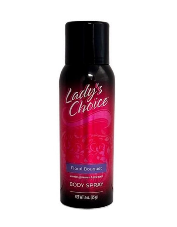 Lady's Choice Body Spray Floral Obsession - 3oz/12pk