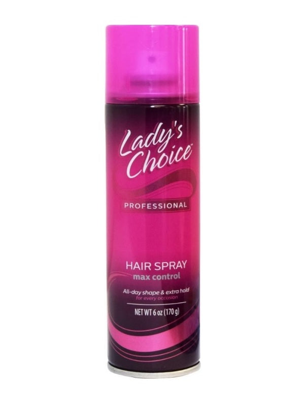 Lady's Choice Professional Hair Spray Max Control - 6oz/12pk