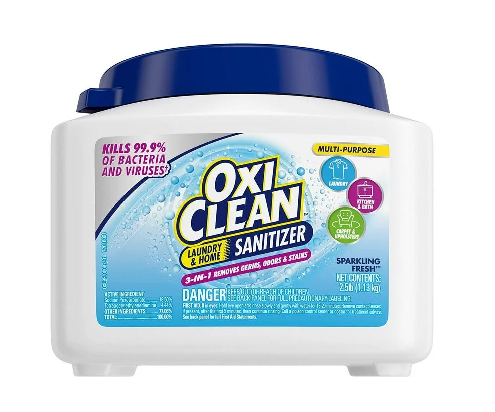 OxiClean Sanitizer Powder - 2.5lb/4pk