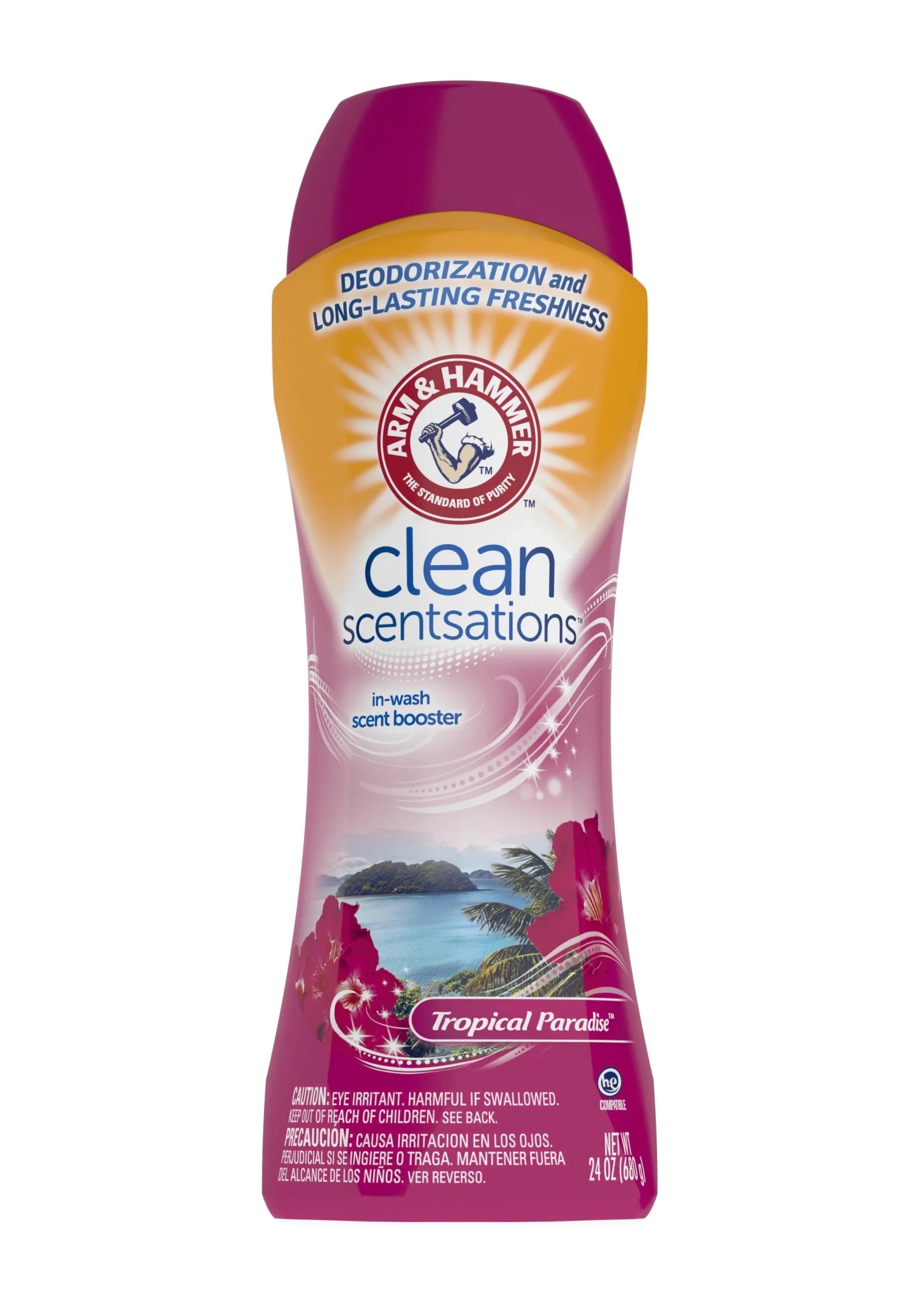 Arm & Hammer In-Wash Freshness Booster Tropical Paradise - 24oz/4pk