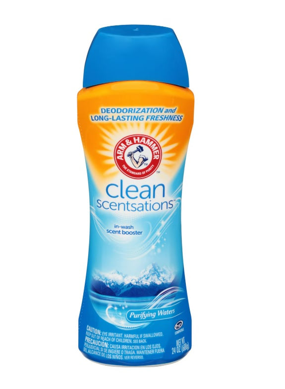 Arm & Hammer In-Wash Freshness Booster Purifying Waters - 24oz/4pk