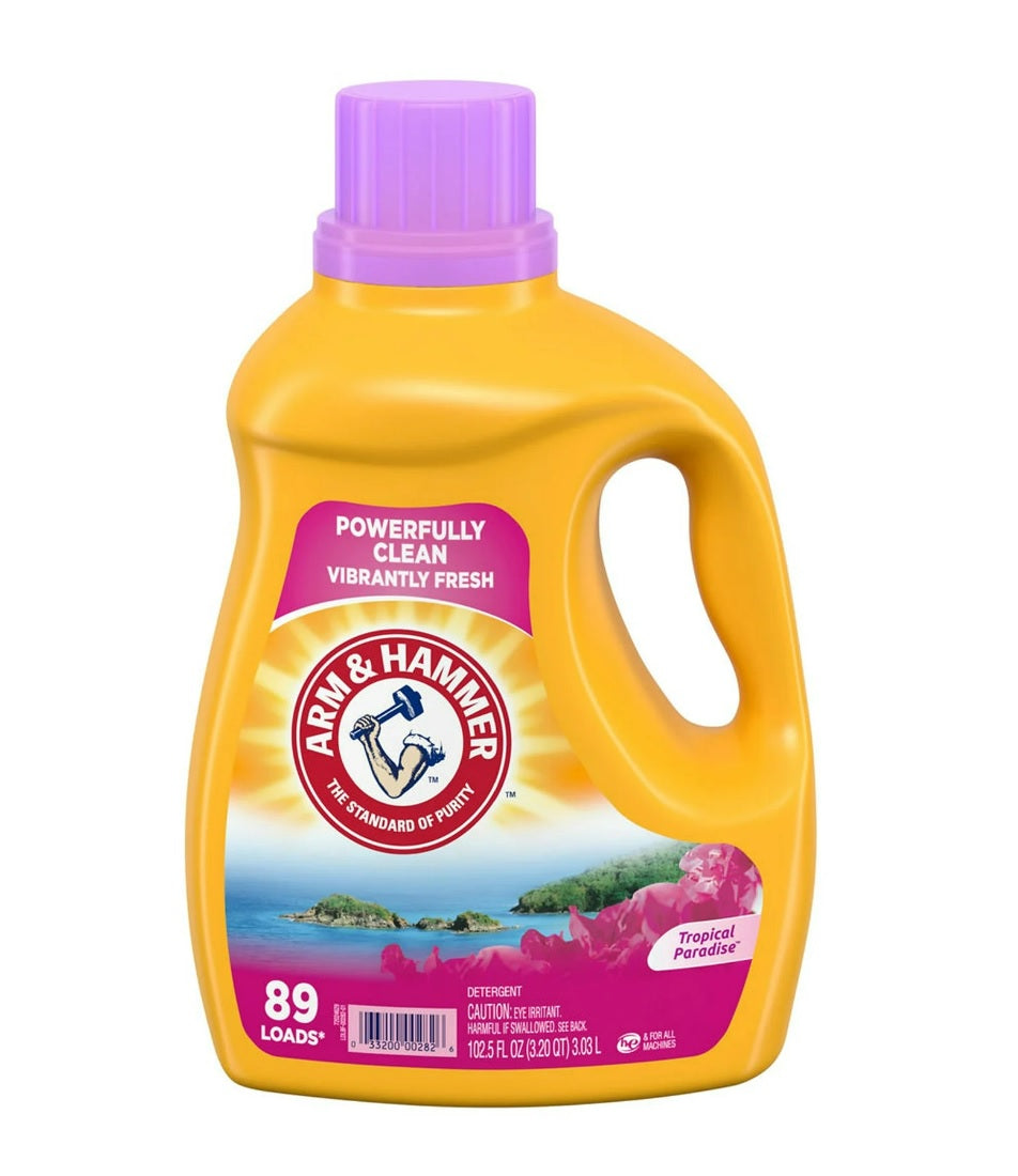 Arm & Hammer Liquid Laundry Tropical Paradise Dual HE - 102.5oz/4pk