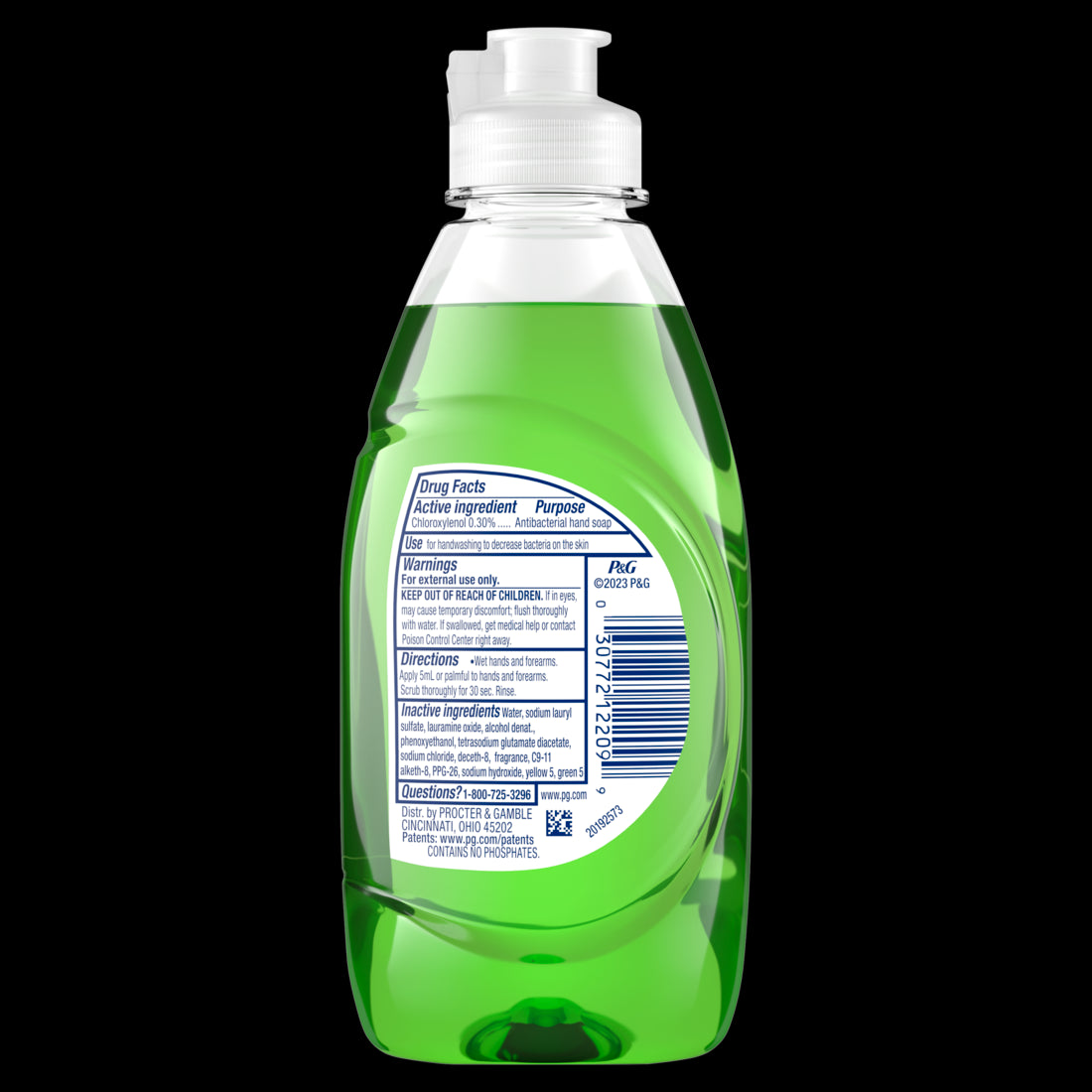 Dawn Ultra Anti-Bacterial Dish Soap Dishwashing Liquid Apple Blossom - 5.8oz/18pk