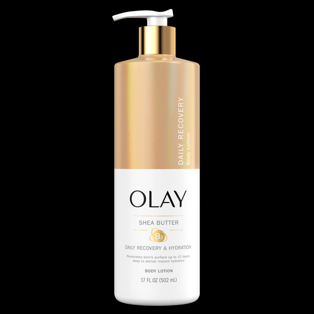 Olay Daily Recovery and Hydration Shea Butter Body Lotion - 17oz/4pk