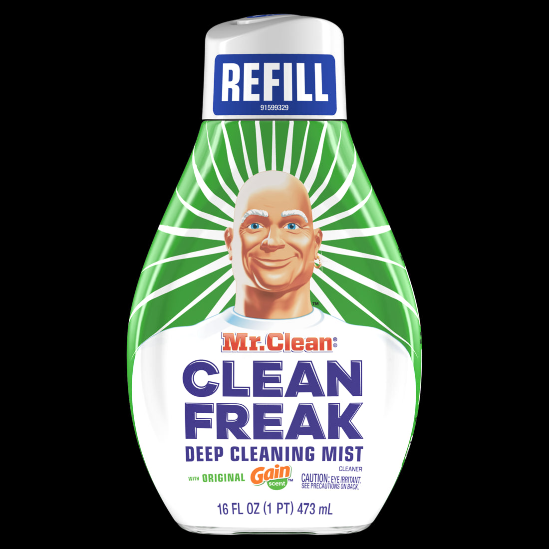 Mr Clean Clean Freak Refill Mist Multi-Surface Spray Gain Original-16oz/6pk