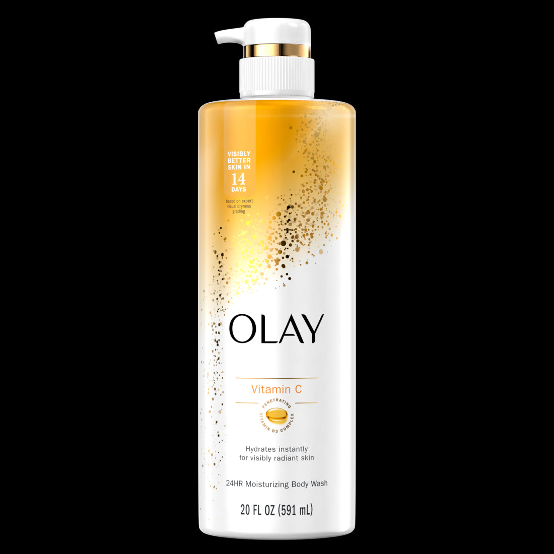 Olay Cleansing & Nourishing Body Wash with Vitamin B3 and Vitamin C - 20oz/4pk