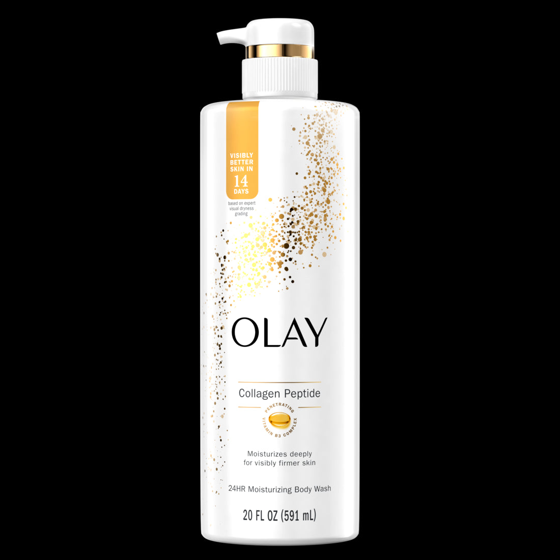 Olay Cleansing & Firming Body Wash with Vitamin B3 and Collagen - 20oz/4pk