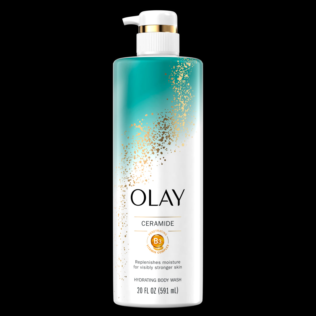 Olay Cleansing & Strengthening Body Wash with Ceramide and Vitamin B3 Complex - 20oz/4pk