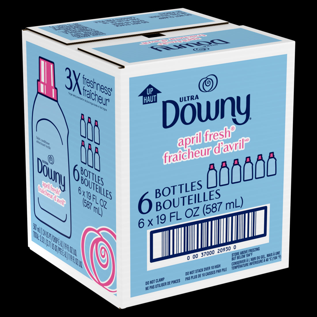 Downy Ultra Softener April Fresh - 19oz/6pk