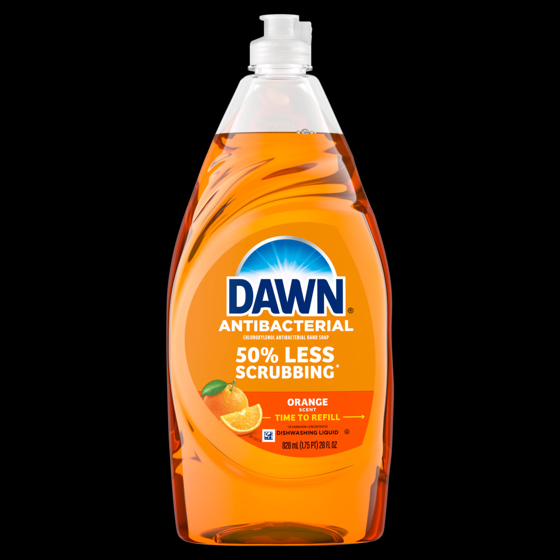 Dawn Ultra Antibacterial Hand Soap Dishwashing Liquid Soap Orange Scent - 28oz/8pk