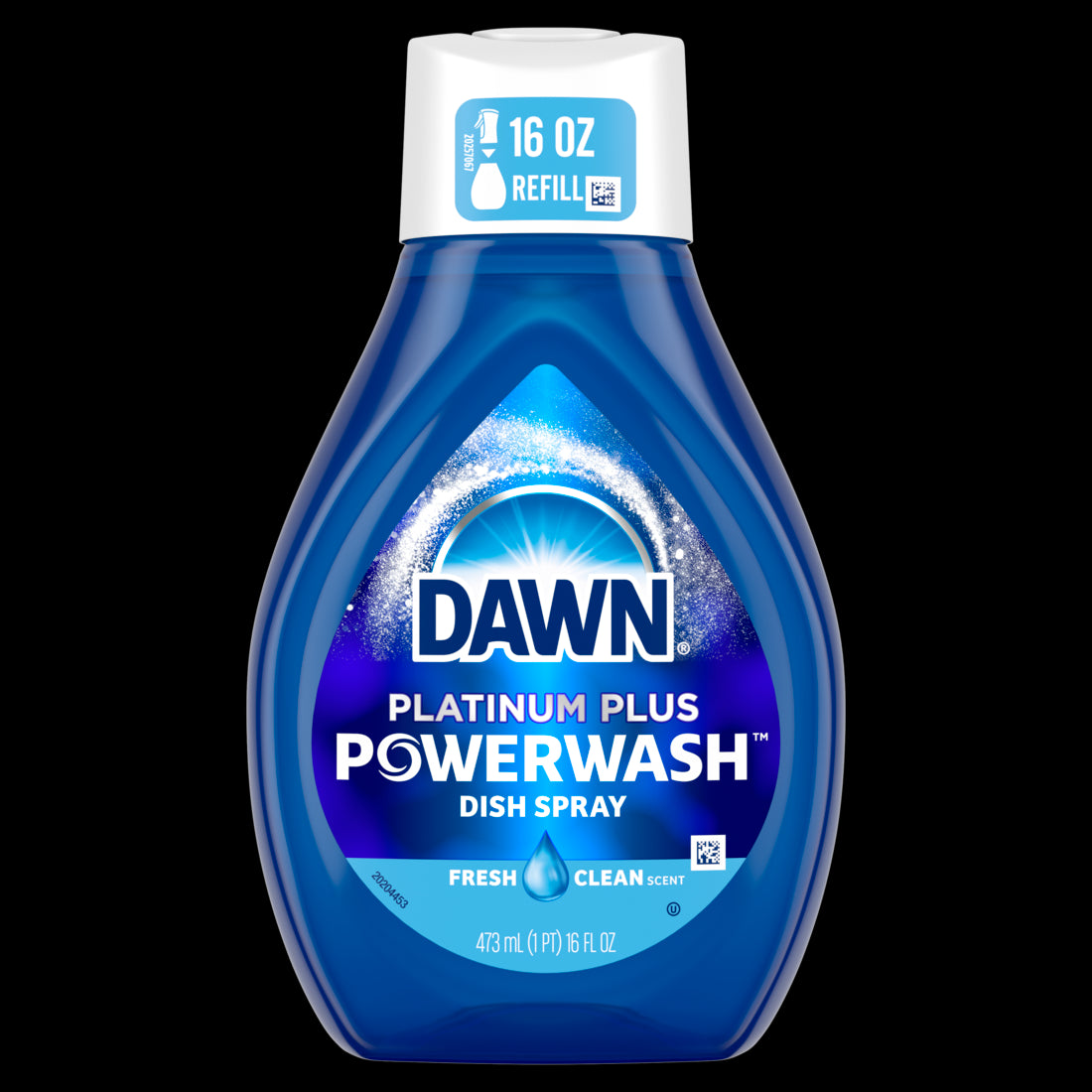 Dawn Platinum Powerwash Dish Spray Soap, Fresh Scent Refill- 16oz/6pk