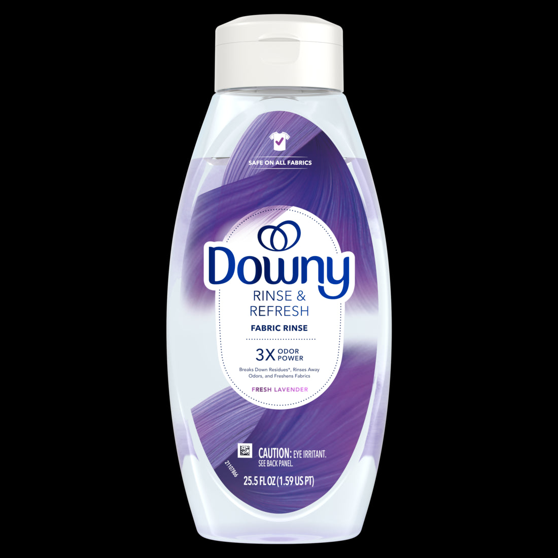 Downy RINSE & REFRESH Odor Remover Fabric Softener Fresh Lavender - 25.5oz/6pk