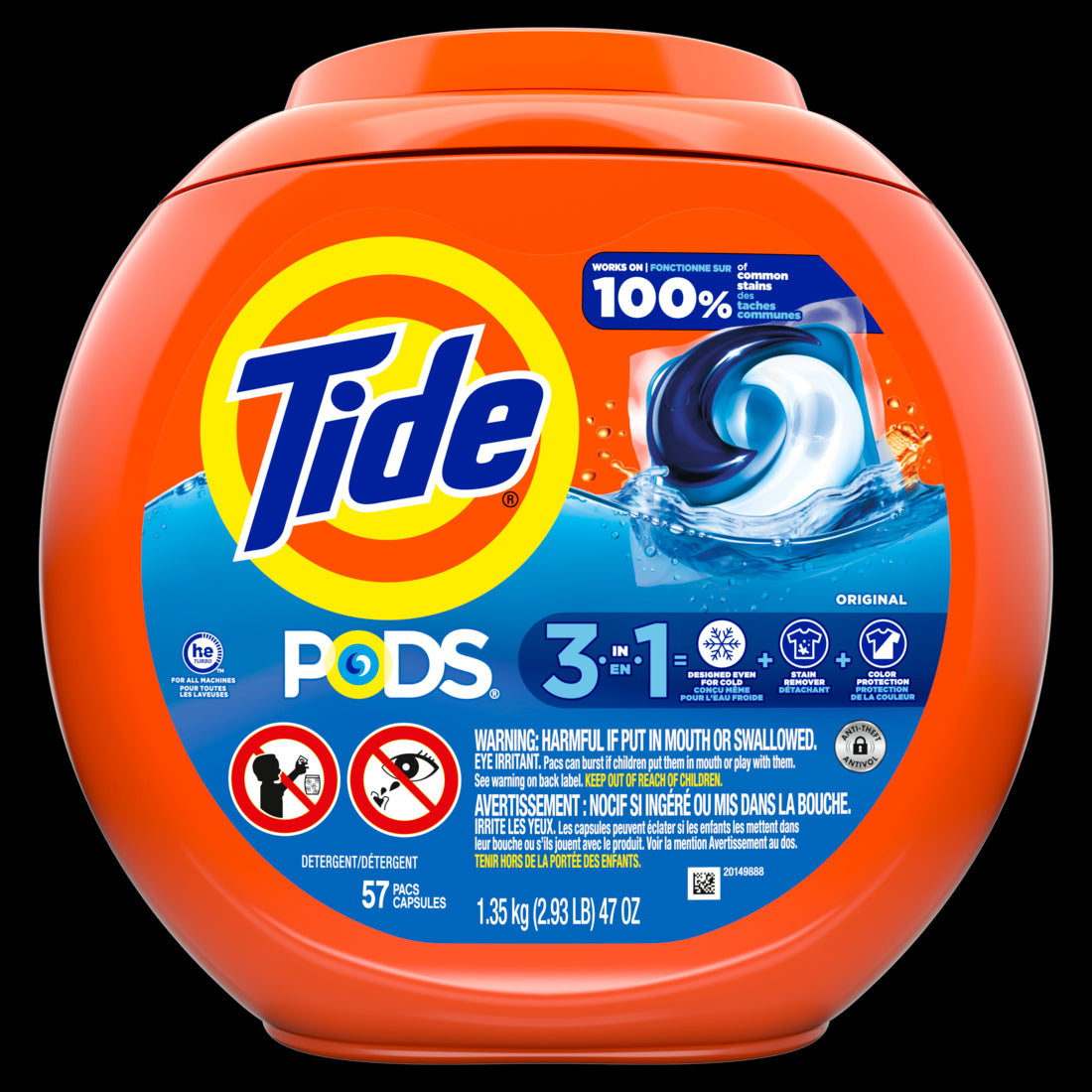 Tide LQ PODS ORIGINAL - 57ct/4pk