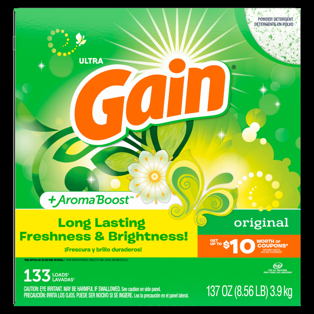 Gain POWDER Ultra Original 120-loads - 137oz/2pk