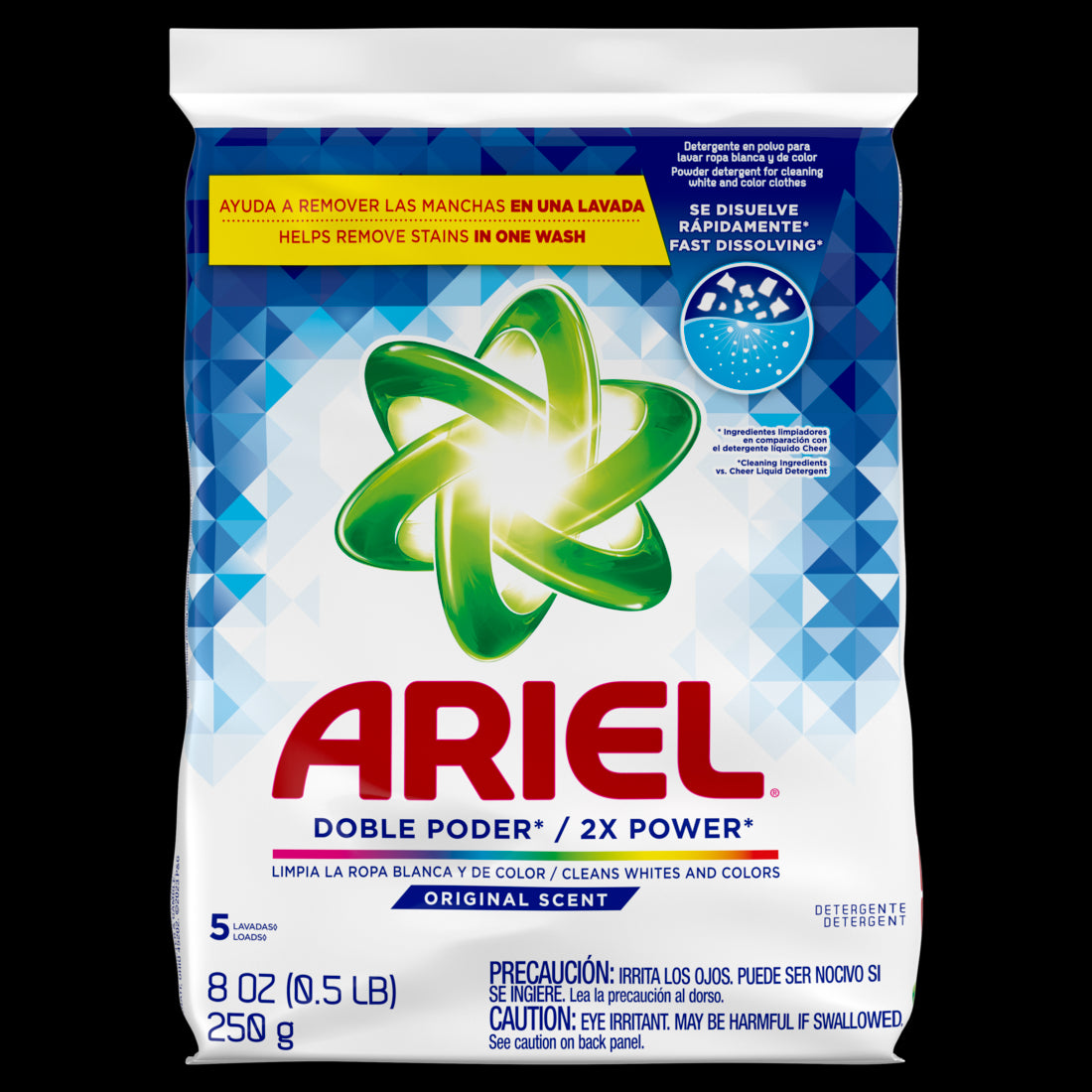 Ariel Original Detergent Powder USA 250g - 8oz/48pk