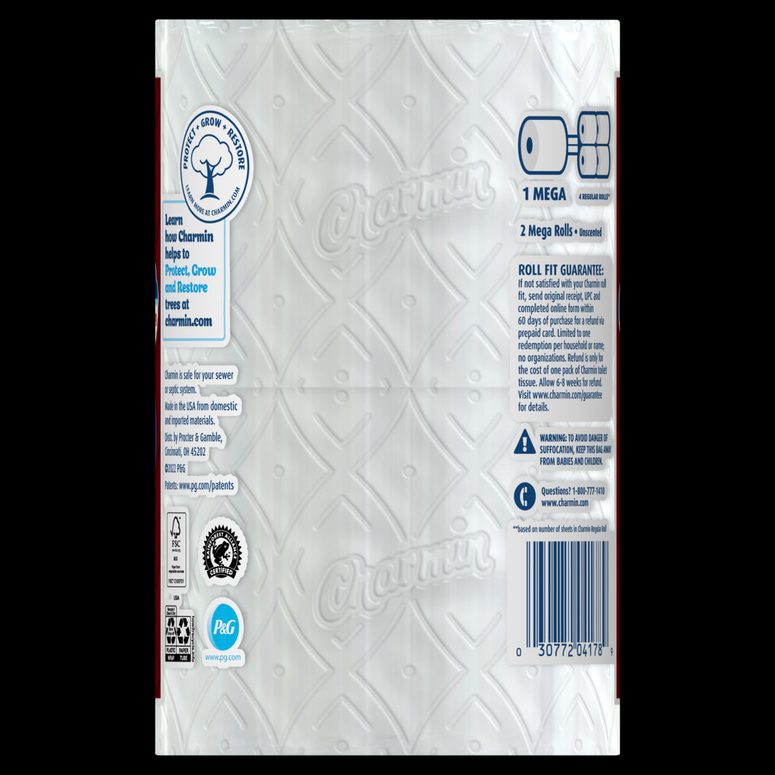 Charmin Ultra Strong Toilet Paper 242 Sheets Per Roll - 2ct/12pk