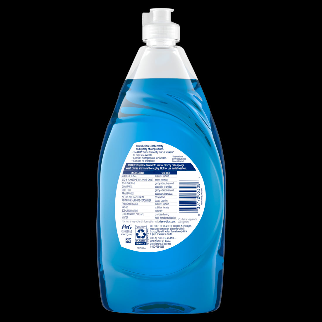 Dawn Ultra Dish Soap Dishwashing Liquid Original - 21.6oz/10pk