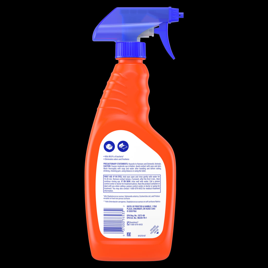 Tide Antibacterial Fabric Spray - 22oz/6pk