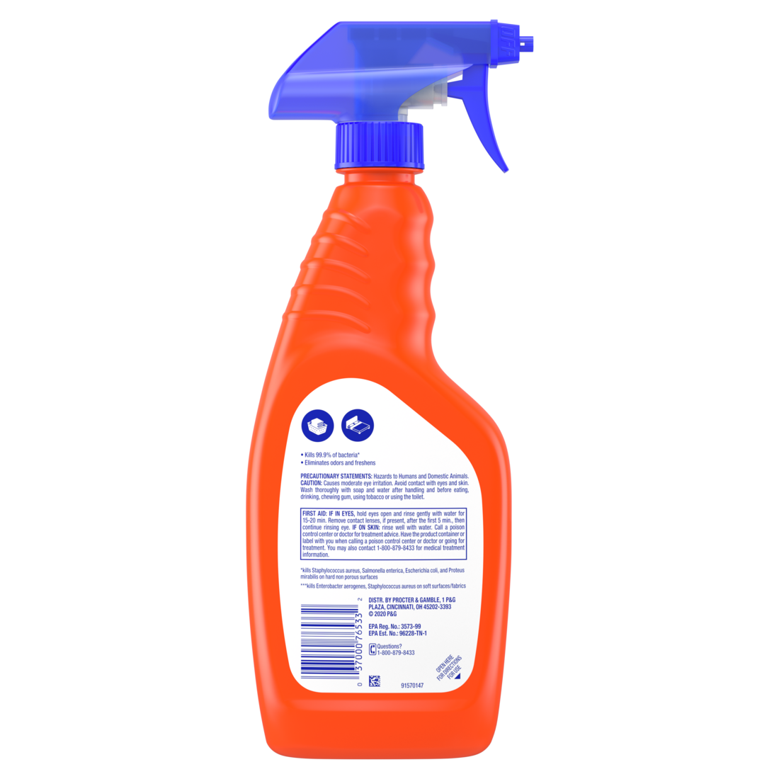 Tide Antibacterial Fabric Spray - 22oz/6pk