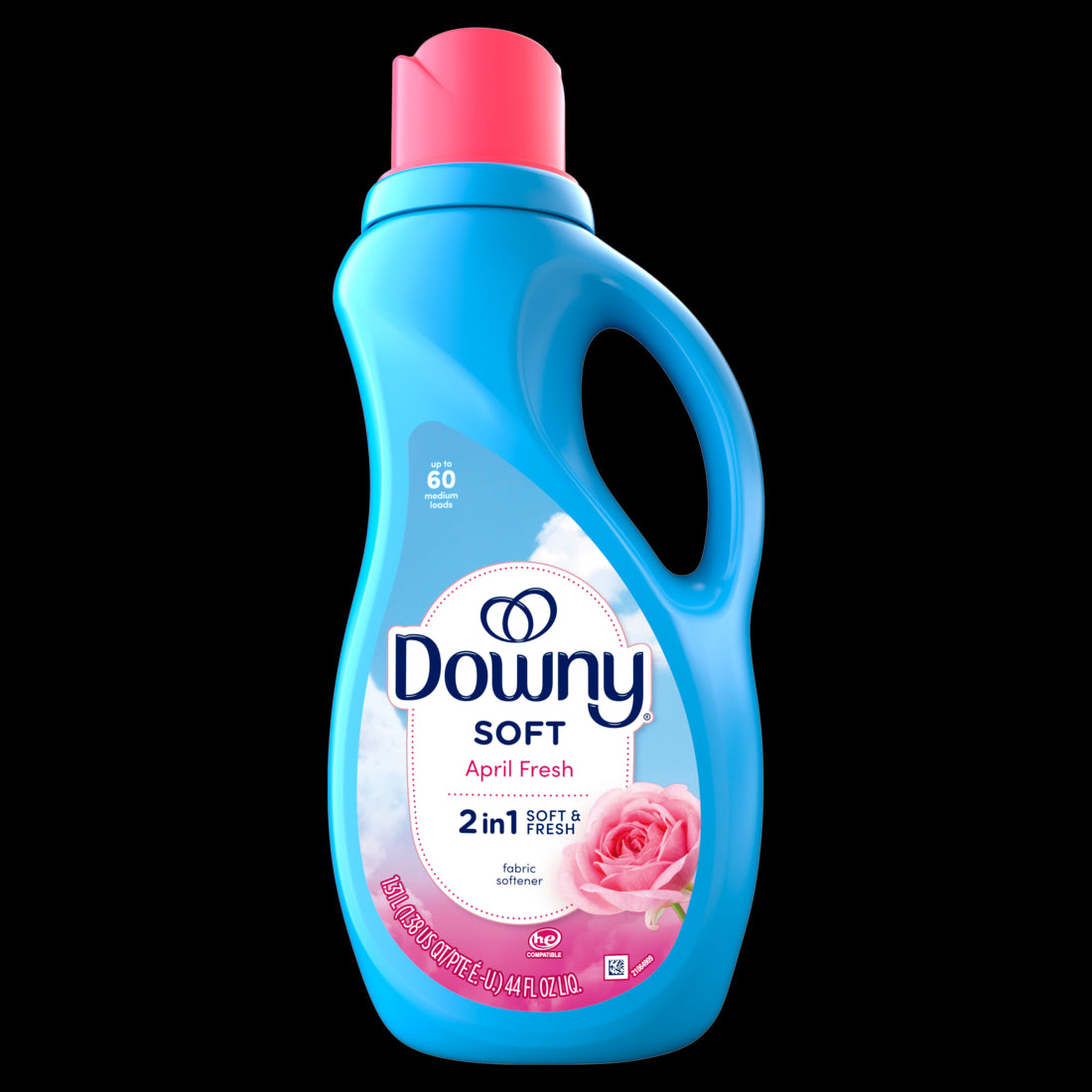 Downy Ultra Laundry Liquid Fabric Softener April Fresh 60 Loads - 44oz/6pk