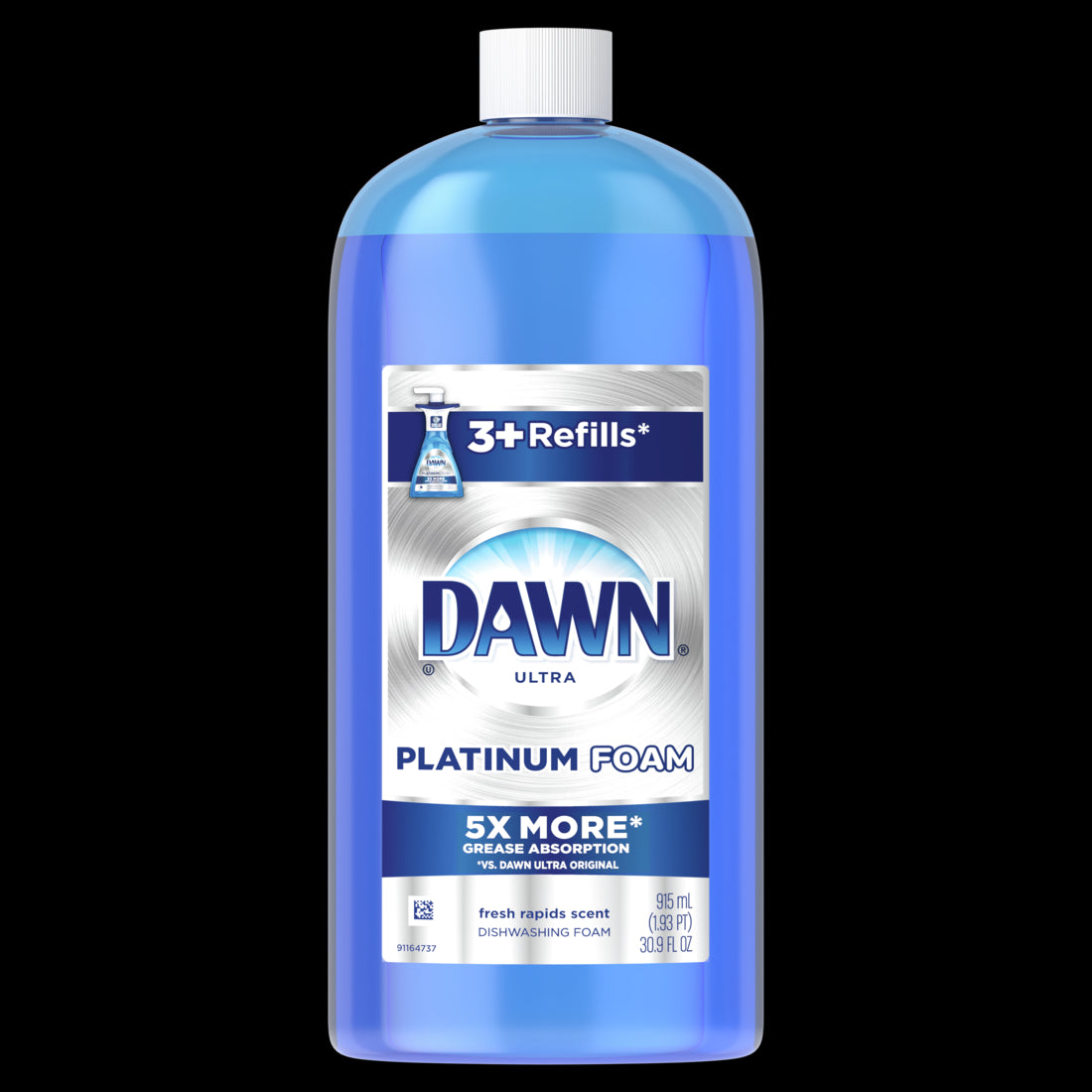 Dawn Platinum Foam REFILL Fresh Rapids - 30.9oz/6pk