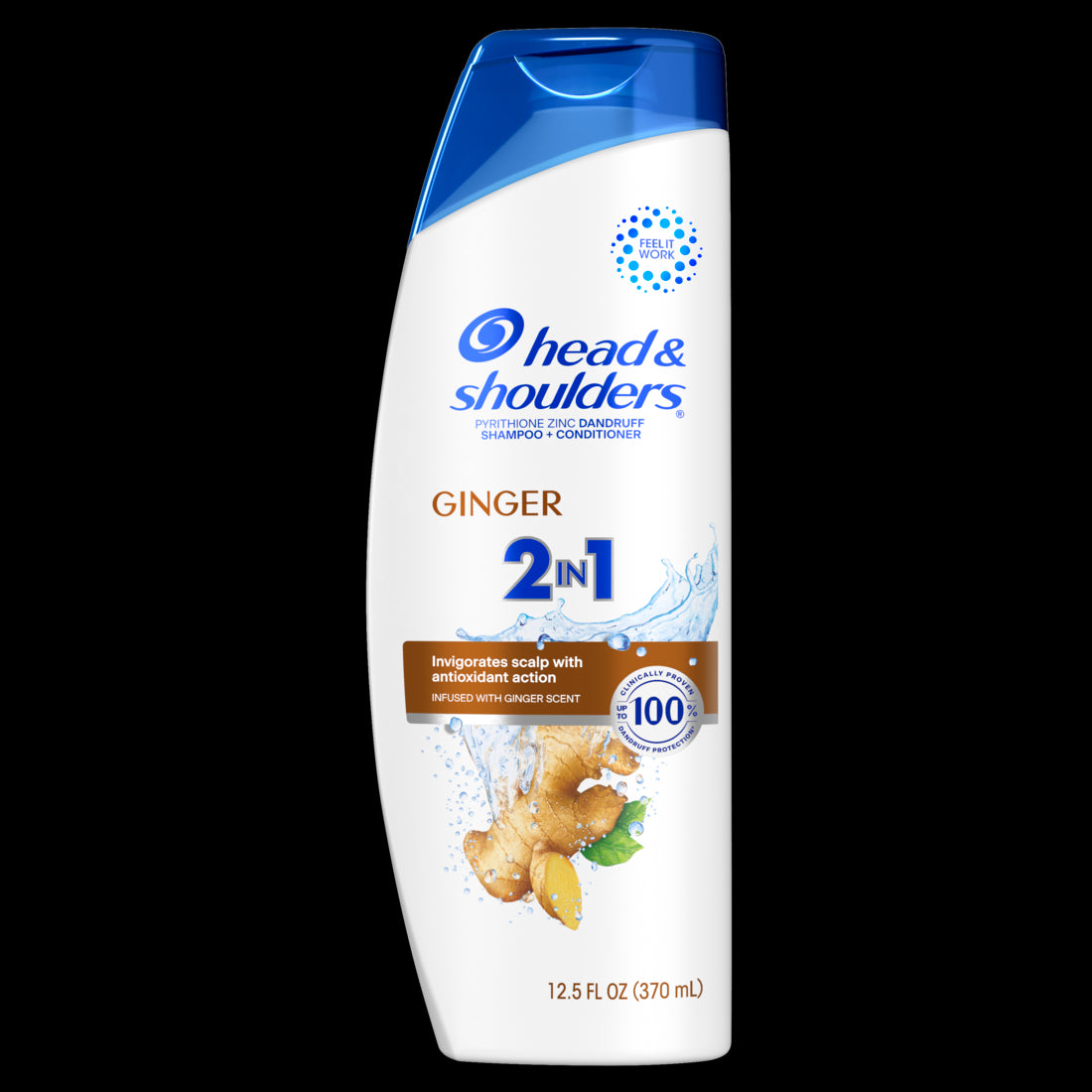 Head & Shoulders 2 in 1 Dandruff Shampoo and Conditioner Ginger - 12.5oz/6pk