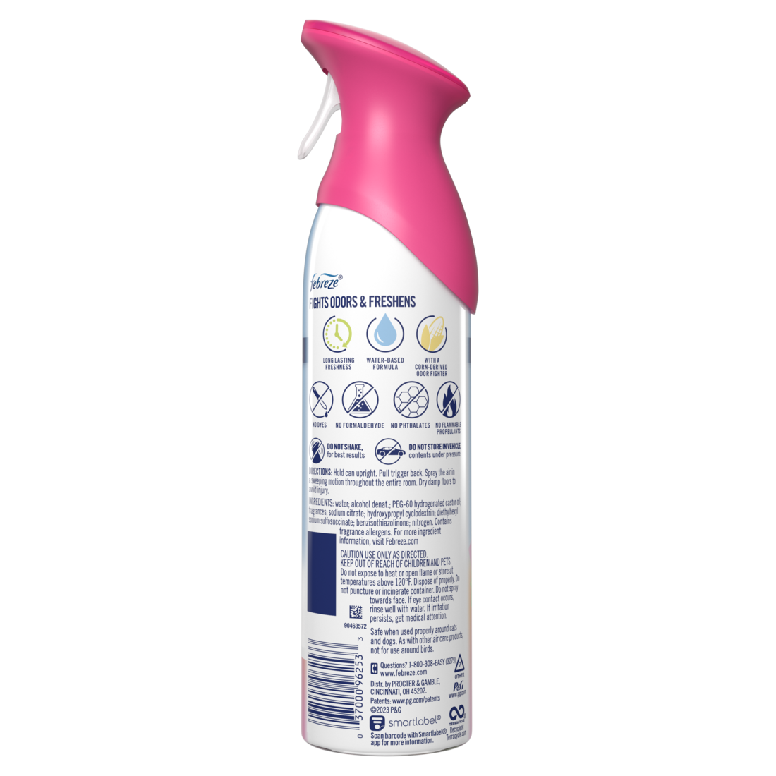 Febreze Air Freshener Spray Odor-Fighting Room Spray Gain Island Fresh Scent - 8.8oz/6pk