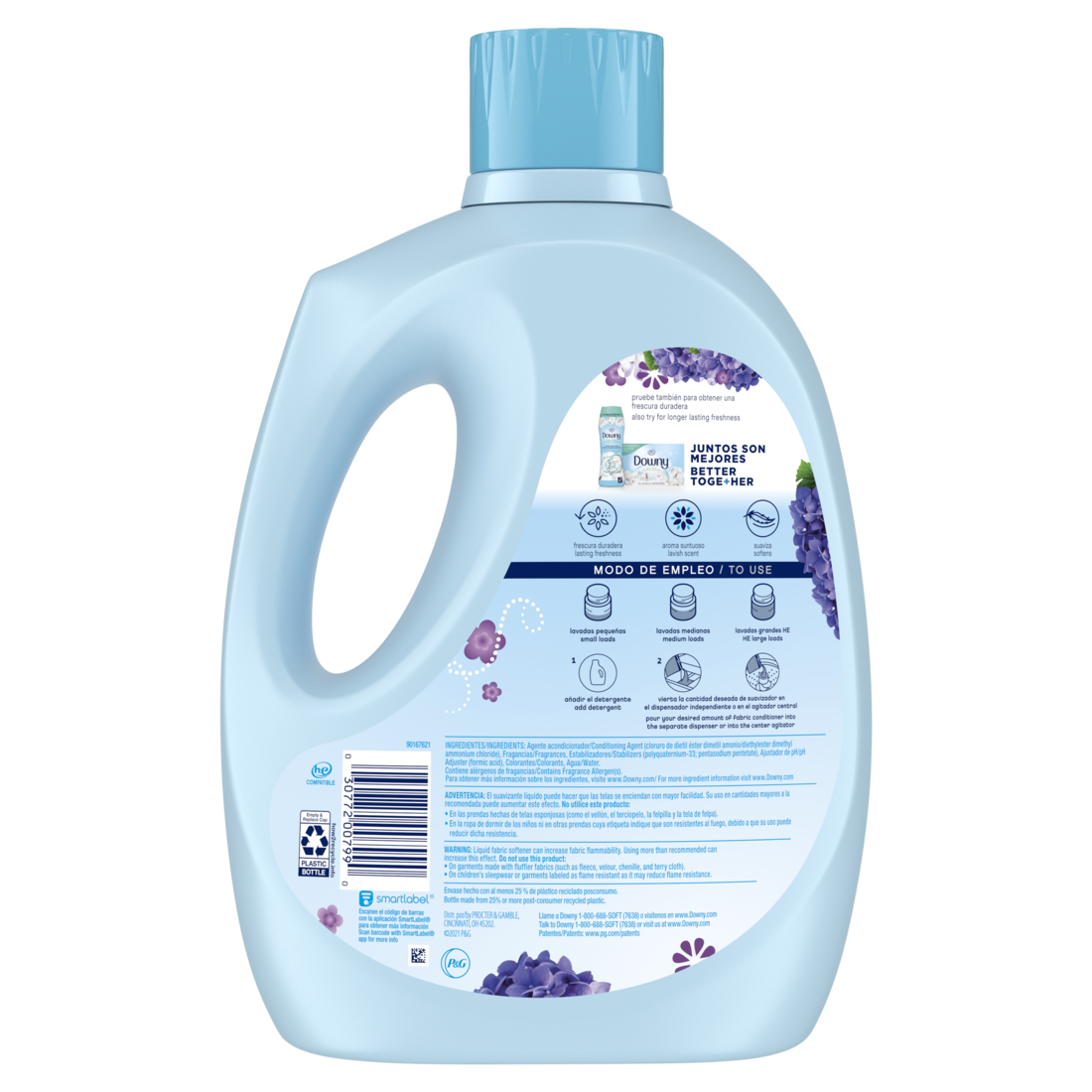 Downy Fresh Non-Concentrated Liquid Fabric Softener Lavender Dream - 125oz/4pk