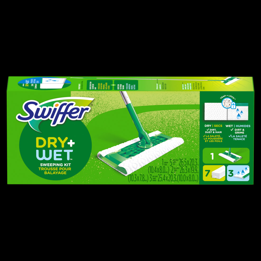 Swiffer Sweeper Dry+Wet Starter Kit - 1ct/6pack