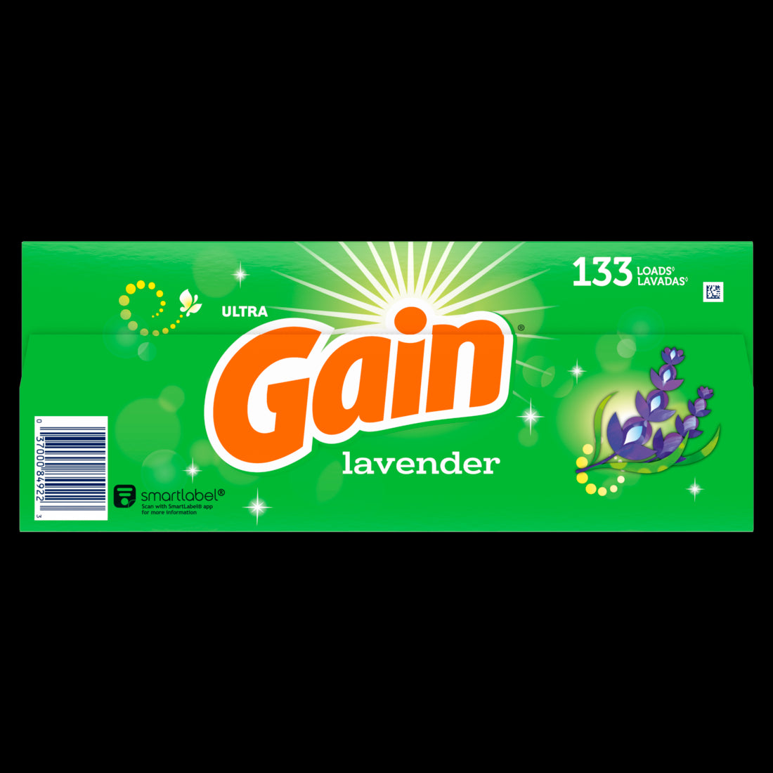 Gain Laundry Detergent Powder Lavender 133 Loads - 137oz/2pk