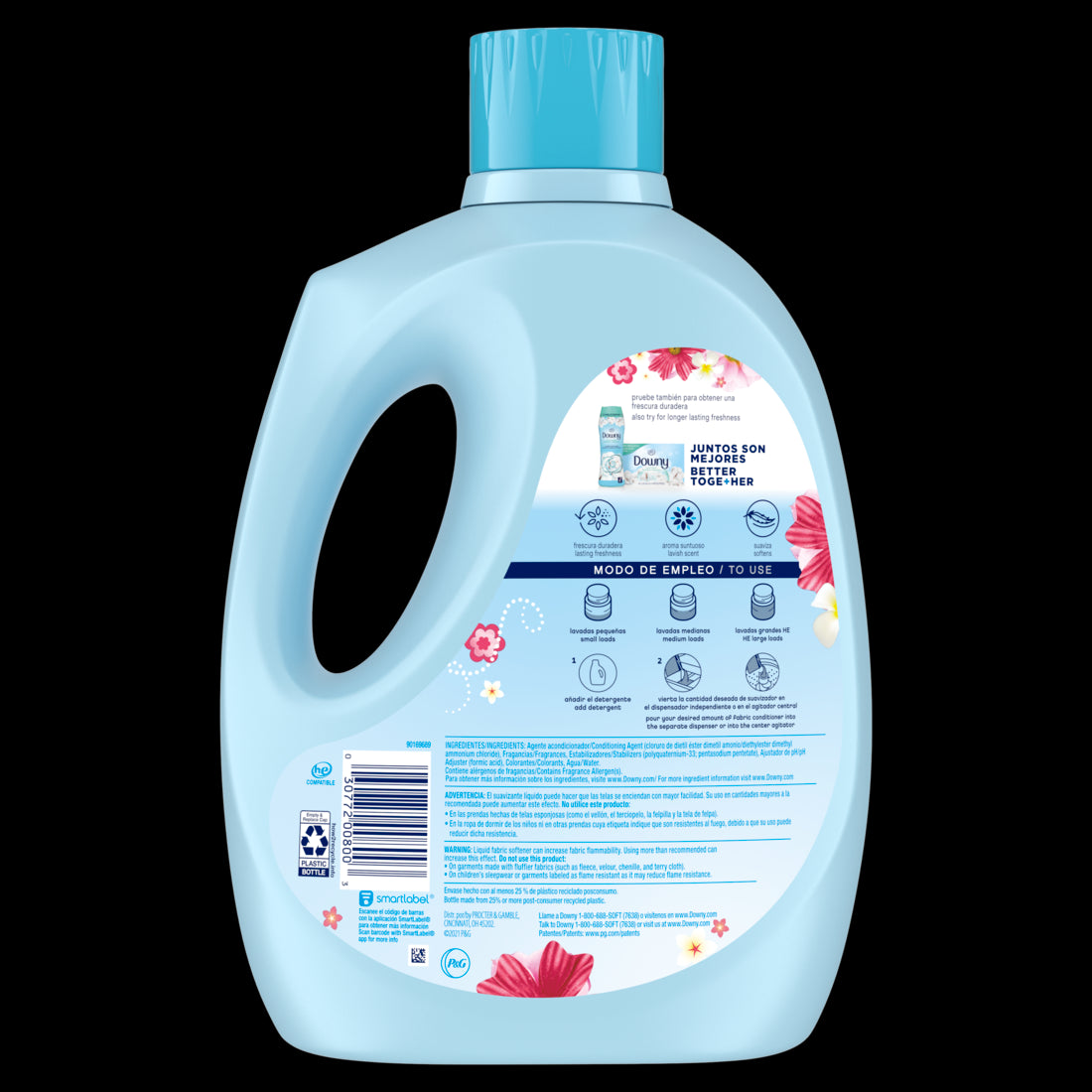 Downy Fresh Non-Concentrated Liquid Fabric Softener Sweet Summer - 125oz/4pk