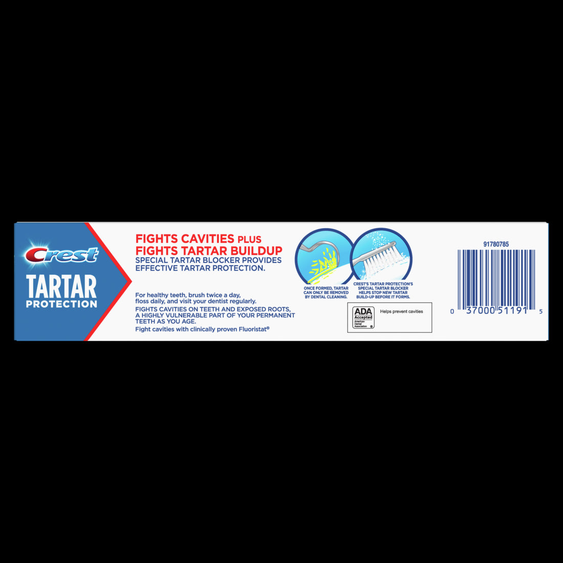 Crest Tartar Protection Toothpaste Regular Paste - 5.7oz/24pk