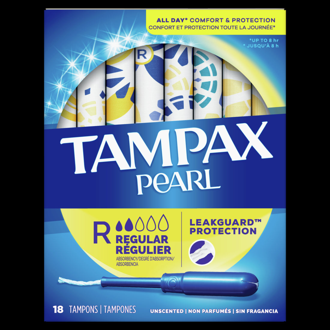 Tampax Pearl REGULAR - 18ct/12pk