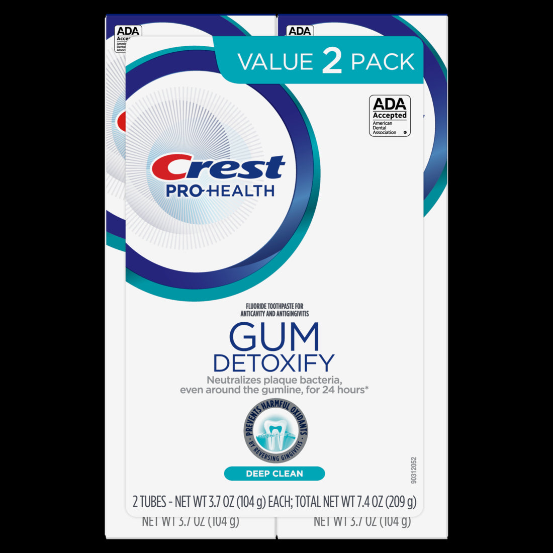 Crest Pro-Health Gum Detoxify and Restore Toothpaste Twin Pack - 2.6oz/6pk