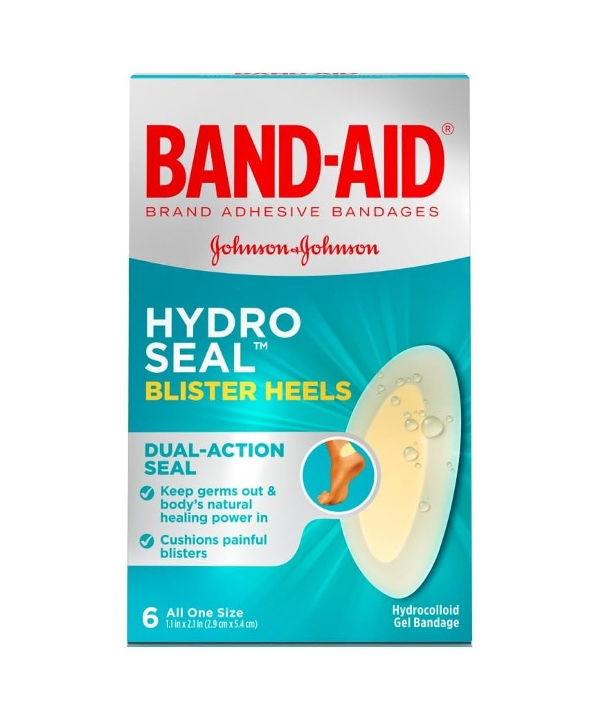 Band-Aid Brand Adhesive Bandages Hydro Seal Blister Heals All One Size - 6ct/6pk