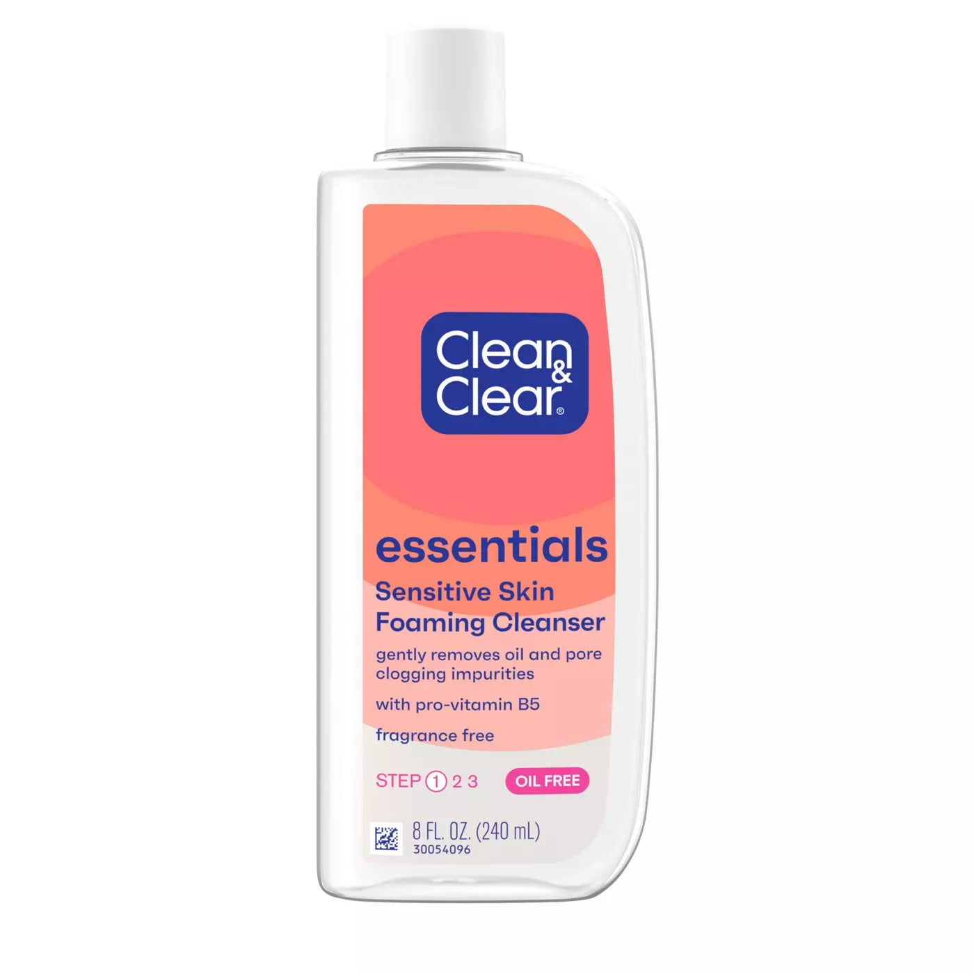 Clean & Clear Essentials Foaming Facial Cleanser Oil-Free - 8oz/24pk