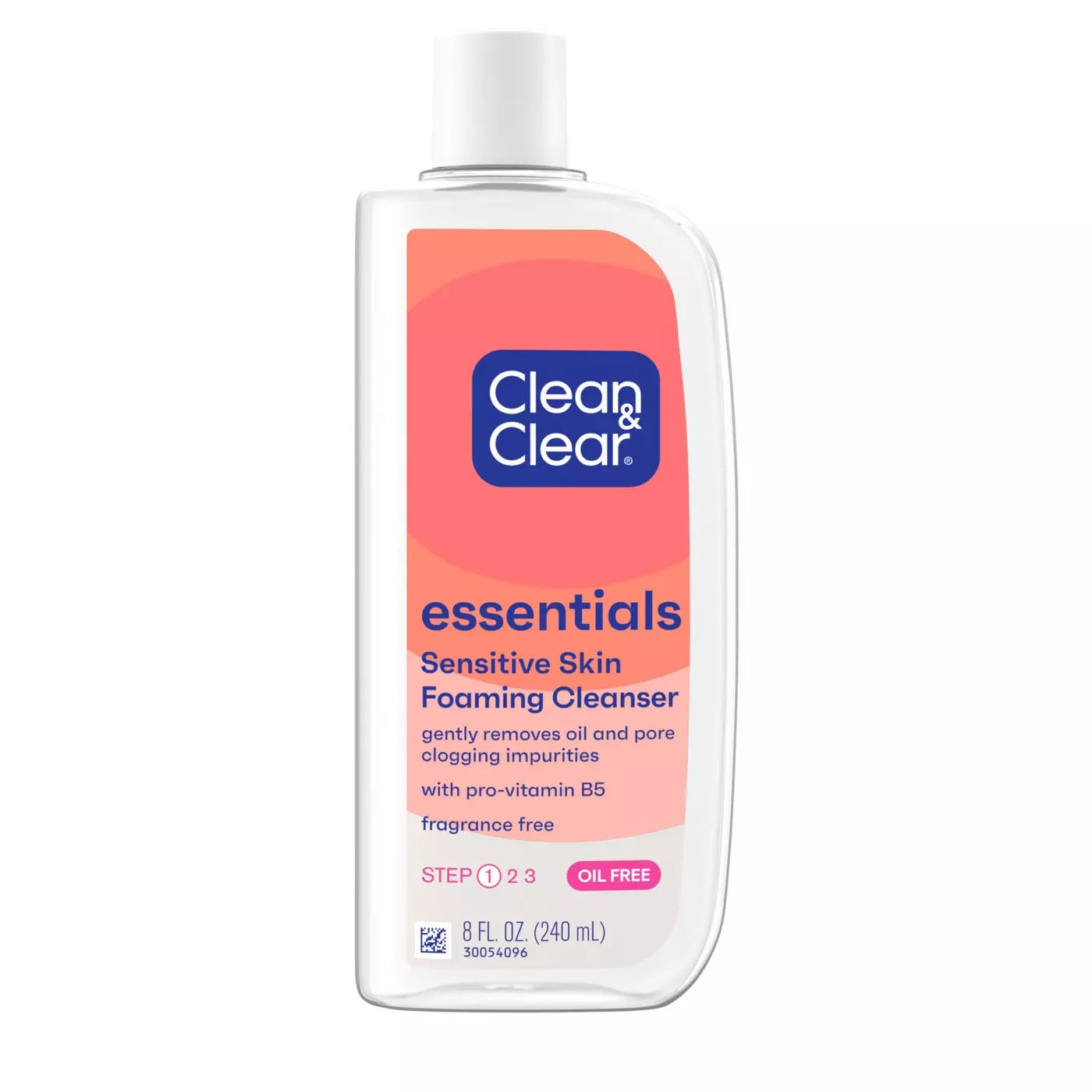 Clean & Clear Essentials Foaming Facial Cleanser Oil-Free - 8oz/3pk